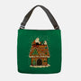 Snoopy On Gingerbread House-None-Adjustable Tote-Bag-JamesQJO