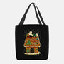 Snoopy On Gingerbread House-None-Basic Tote-Bag-JamesQJO