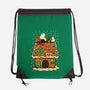 Snoopy On Gingerbread House-None-Drawstring-Bag-JamesQJO