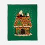 Snoopy On Gingerbread House-None-Fleece-Blanket-JamesQJO
