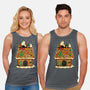 Snoopy On Gingerbread House-Unisex-Basic-Tank-JamesQJO