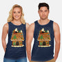 Snoopy On Gingerbread House-Unisex-Basic-Tank-JamesQJO
