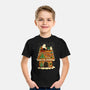 Snoopy On Gingerbread House-Youth-Basic-Tee-JamesQJO