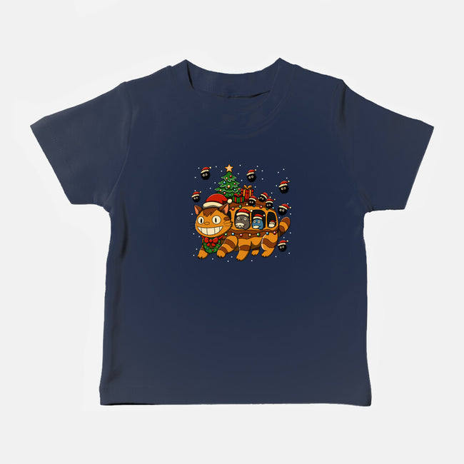 Catbus Christmas-Baby-Basic-Tee-JamesQJO