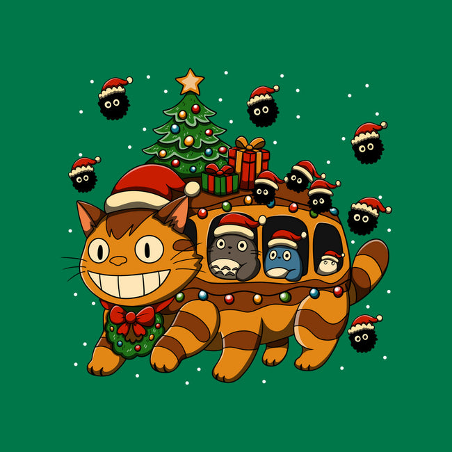 Catbus Christmas-None-Basic Tote-Bag-JamesQJO