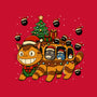 Catbus Christmas-Mens-Basic-Tee-JamesQJO