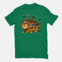 Catbus Christmas-Womens-Fitted-Tee-JamesQJO