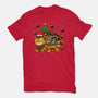 Catbus Christmas-Womens-Fitted-Tee-JamesQJO