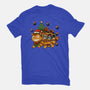 Catbus Christmas-Womens-Fitted-Tee-JamesQJO