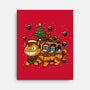 Catbus Christmas-None-Stretched-Canvas-JamesQJO