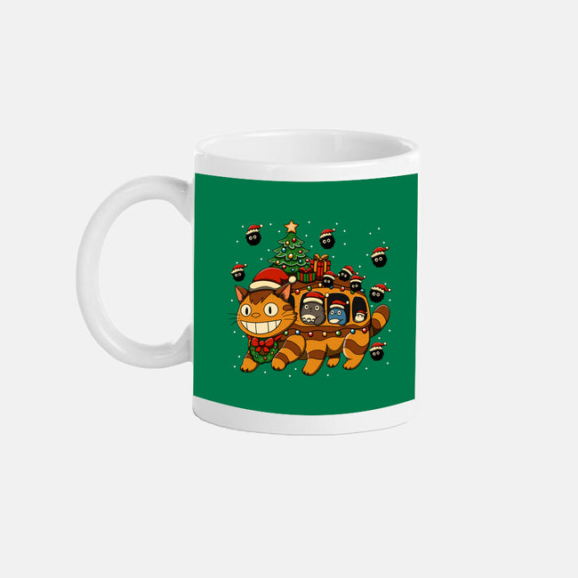 Catbus Christmas-None-Mug-Drinkware-JamesQJO
