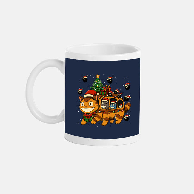 Catbus Christmas-None-Mug-Drinkware-JamesQJO