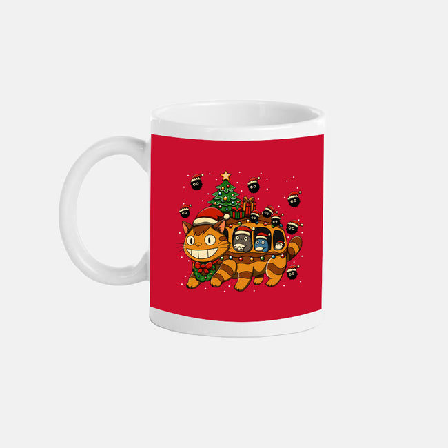 Catbus Christmas-None-Mug-Drinkware-JamesQJO