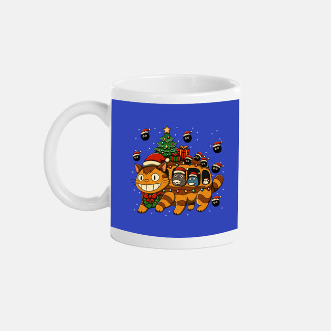 Catbus Christmas-None-Mug-Drinkware-JamesQJO