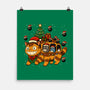 Catbus Christmas-None-Matte-Poster-JamesQJO