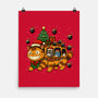 Catbus Christmas-None-Matte-Poster-JamesQJO