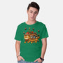 Catbus Christmas-Mens-Basic-Tee-JamesQJO