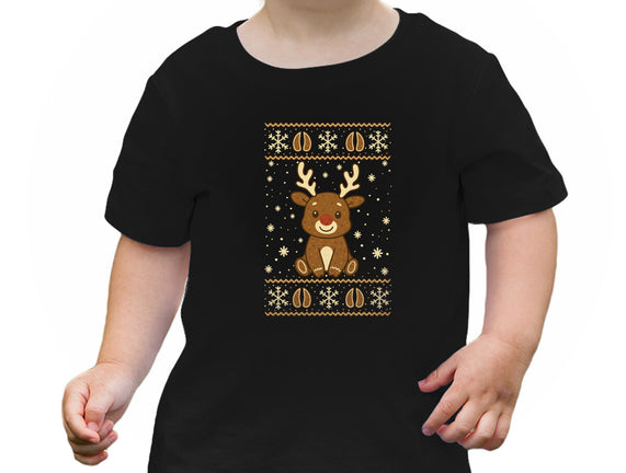 Gingerbread Reindeer Ugly Sweater