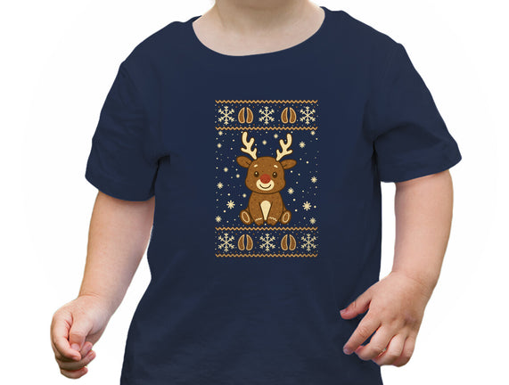 Gingerbread Reindeer Ugly Sweater