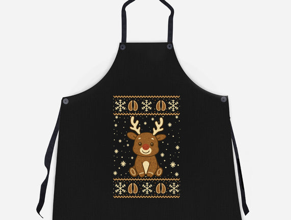 Gingerbread Reindeer Ugly Sweater