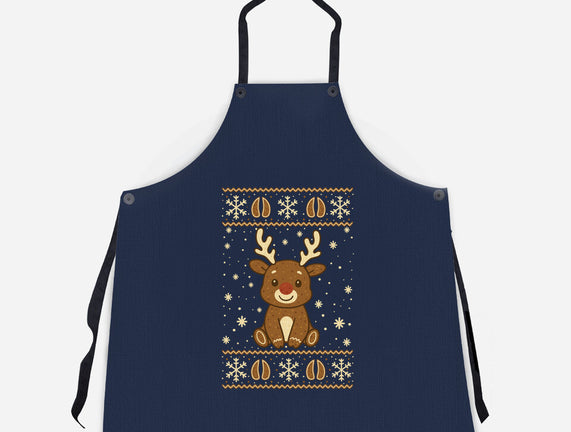 Gingerbread Reindeer Ugly Sweater