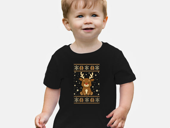 Gingerbread Reindeer Ugly Sweater
