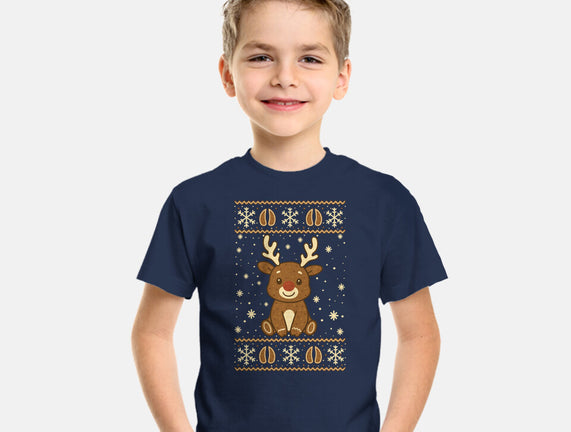 Gingerbread Reindeer Ugly Sweater