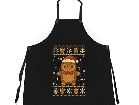 Gingerbread Penguin Ugly Sweater
