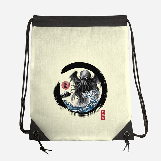 Enso Great Old One-None-Drawstring-Bag-DrMonekers