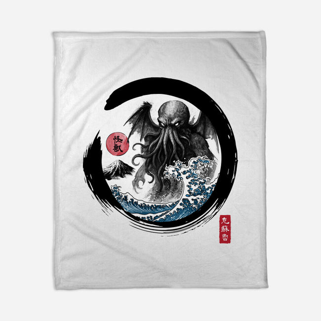 Enso Great Old One-None-Fleece-Blanket-DrMonekers