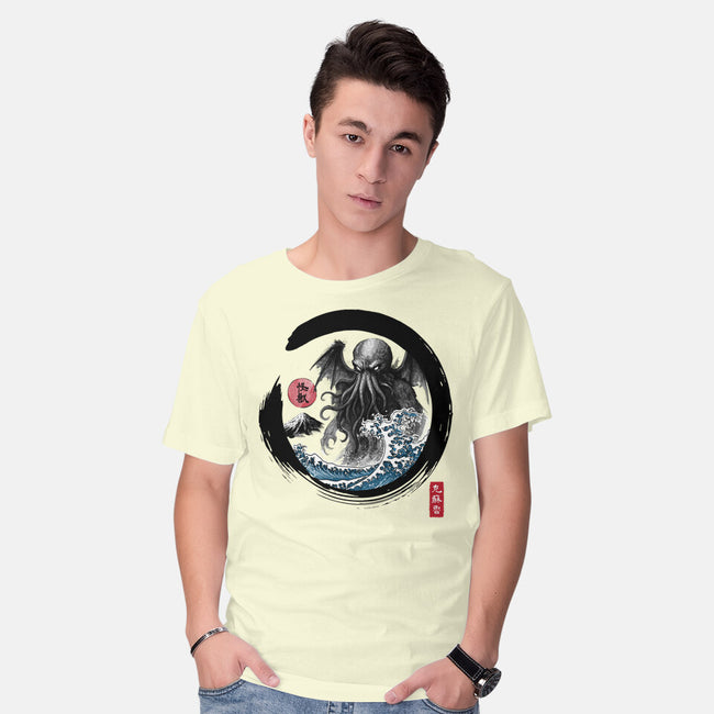 Enso Great Old One-Mens-Basic-Tee-DrMonekers