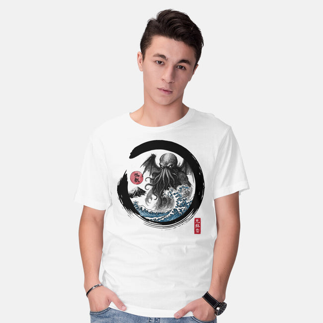 Enso Great Old One-Mens-Basic-Tee-DrMonekers