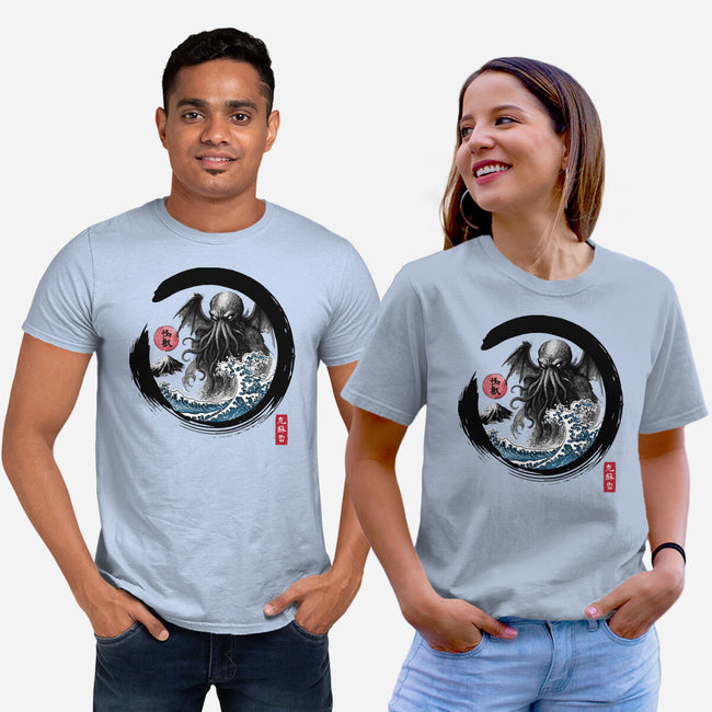 Enso Great Old One-Unisex-Basic-Tee-DrMonekers