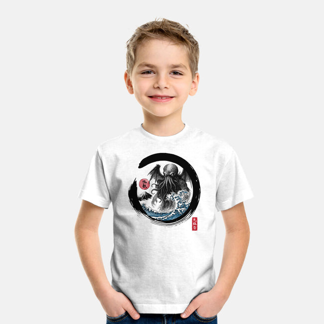 Enso Great Old One-Youth-Basic-Tee-DrMonekers