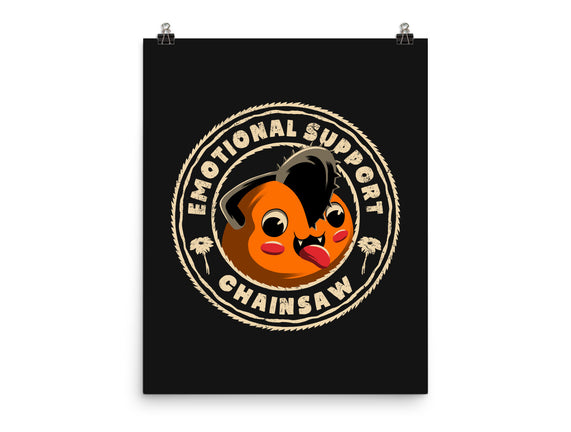 Emotional Support Chainsaw