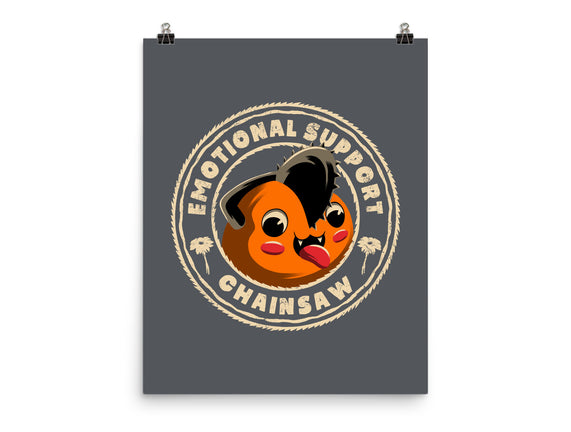 Emotional Support Chainsaw