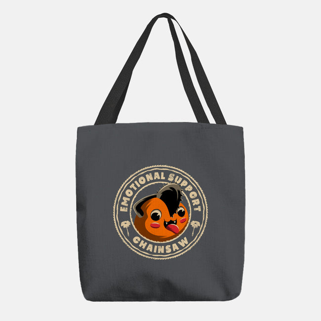 Emotional Support Chainsaw-None-Basic Tote-Bag-rmatix