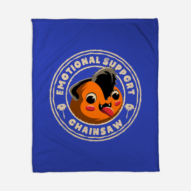 Emotional Support Chainsaw-None-Fleece-Blanket-rmatix