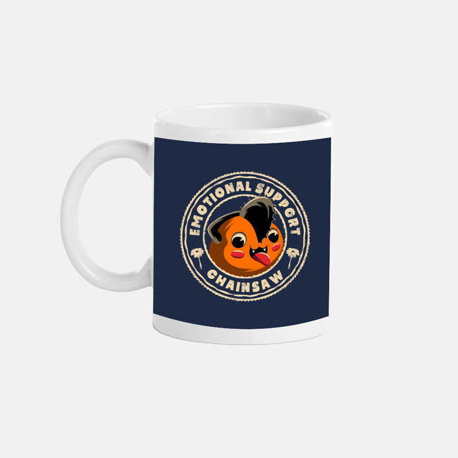 Emotional Support Chainsaw-None-Mug-Drinkware-rmatix