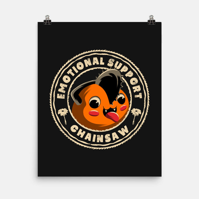Emotional Support Chainsaw-None-Matte-Poster-rmatix