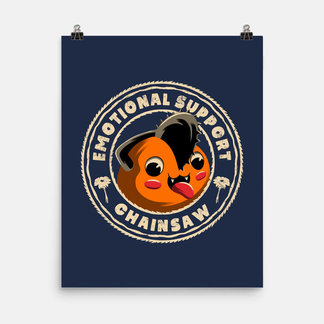 Emotional Support Chainsaw-None-Matte-Poster-rmatix