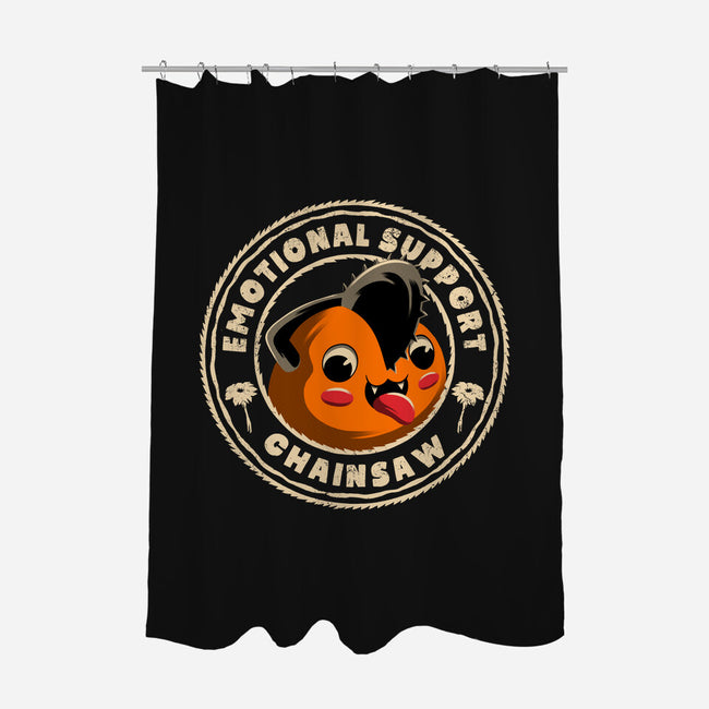 Emotional Support Chainsaw-None-Polyester-Shower Curtain-rmatix