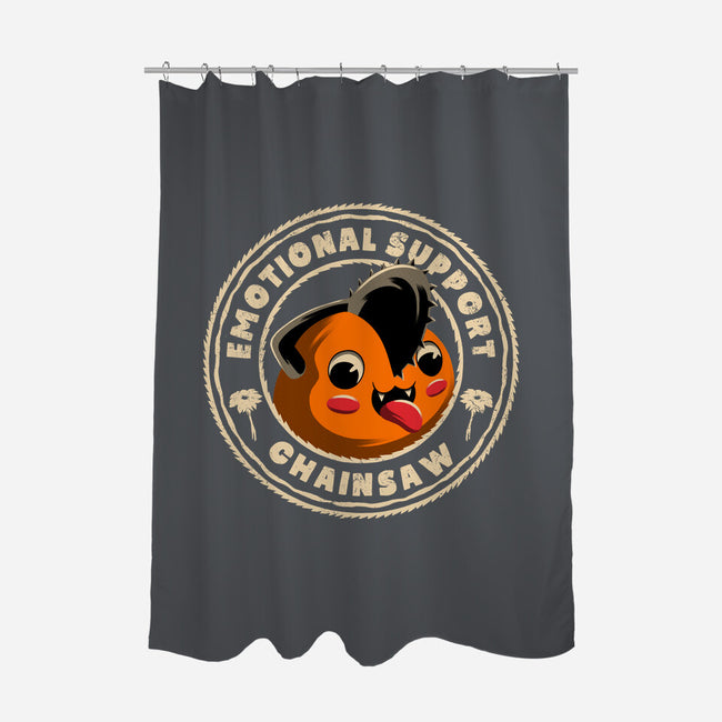 Emotional Support Chainsaw-None-Polyester-Shower Curtain-rmatix