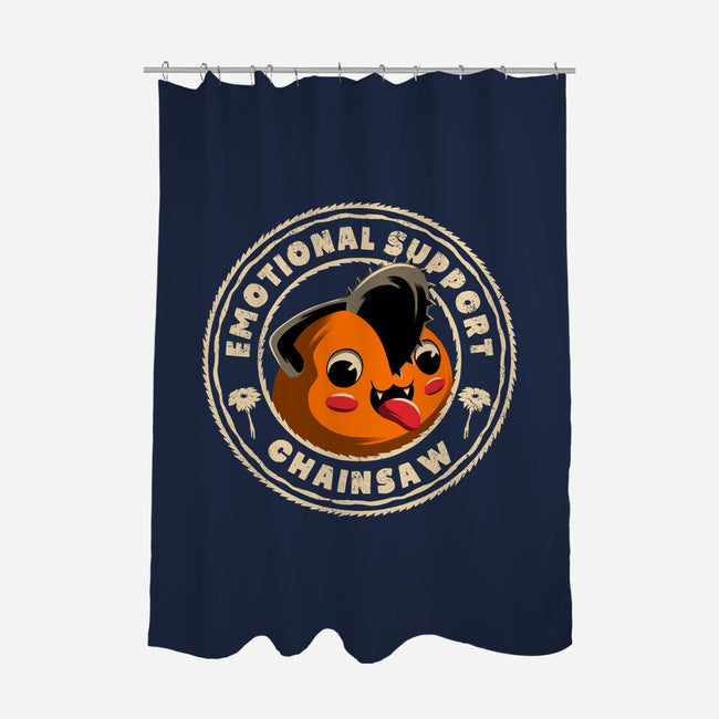 Emotional Support Chainsaw-None-Polyester-Shower Curtain-rmatix