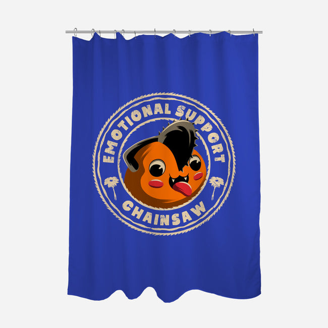 Emotional Support Chainsaw-None-Polyester-Shower Curtain-rmatix