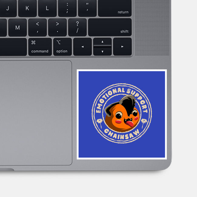 Emotional Support Chainsaw-None-Glossy-Sticker-rmatix
