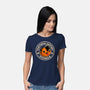 Emotional Support Chainsaw-Womens-Basic-Tee-rmatix