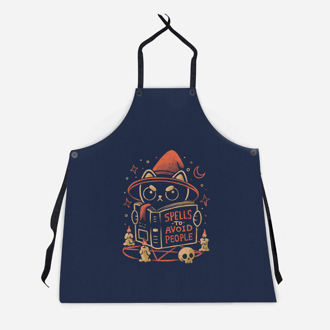 Spells To Avoid People-Unisex-Kitchen-Apron-eduely