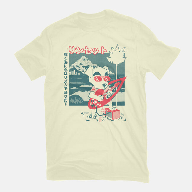 Sunset Strings-Mens-Basic-Tee-Heyra Vieira