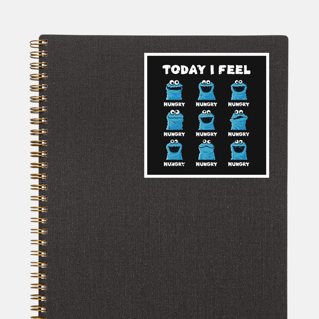 I Feel Hungry-None-Glossy-Sticker-retrodivision